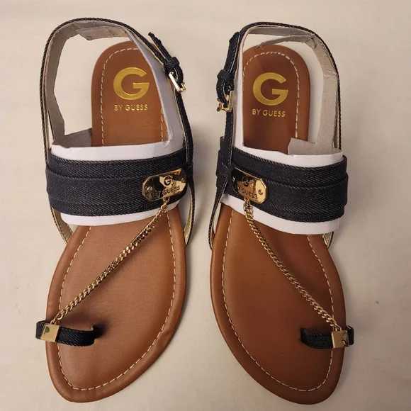 G by Guess | Shoes | G By Guess Lymbro Dark Blue Fabric Size  display picture 3